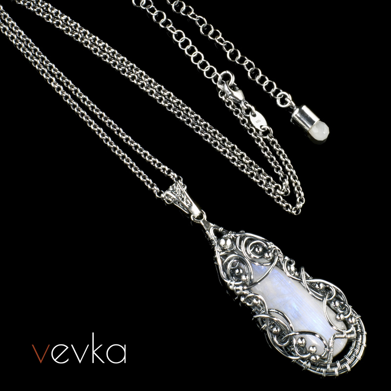 Moonstone Pendant 'Moonlight Stories' - Image 3