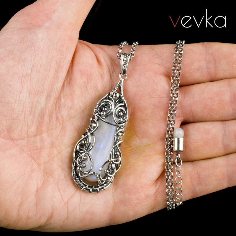 Moonstone Pendant 'Moonlight Stories' - Image 6