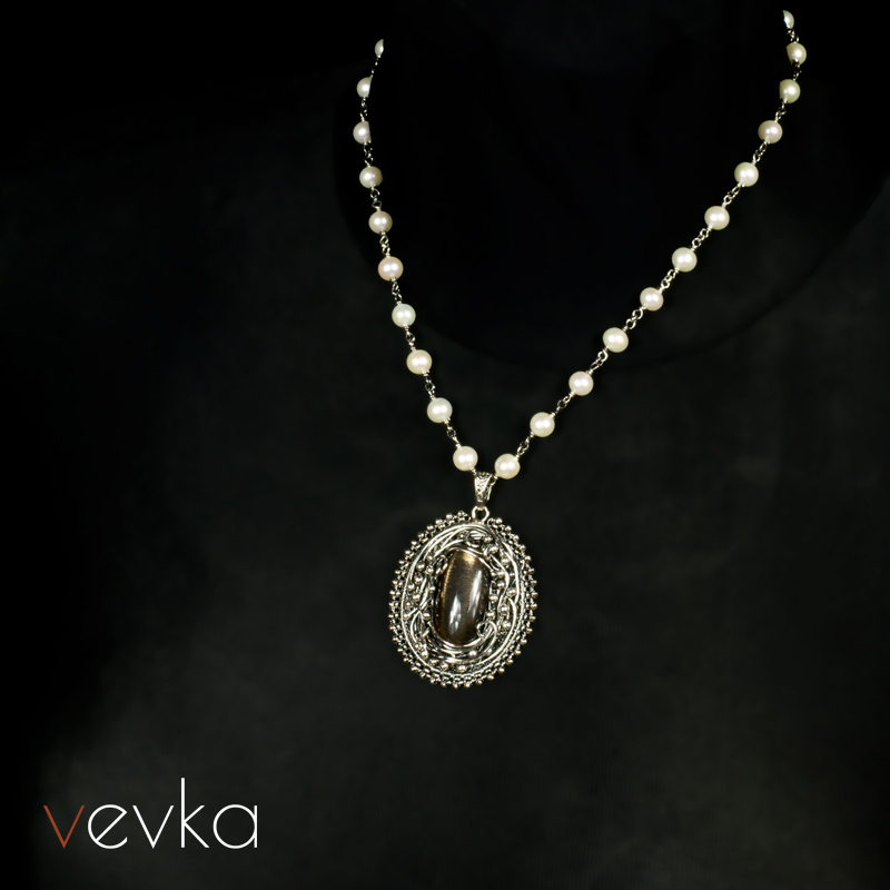 Moonstone Pendant 'Black Moon' - Image 4