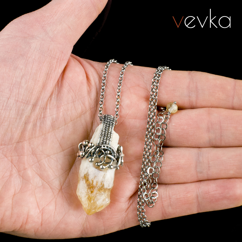 Citrine Pendant 'Gifted' - Image 6