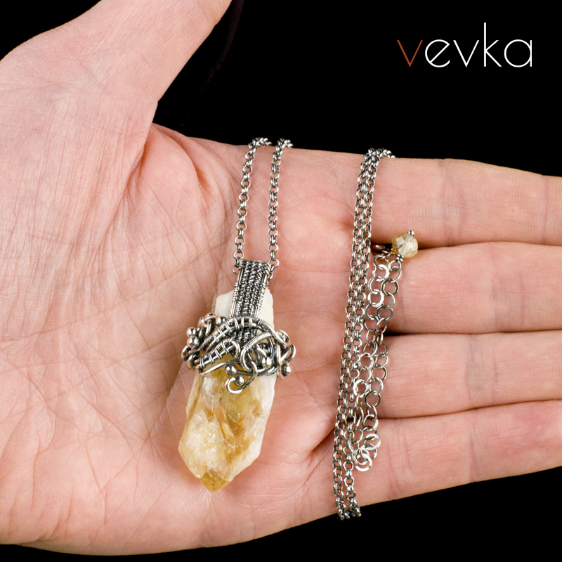 Citrine Pendant 'Gifted' - Image 7
