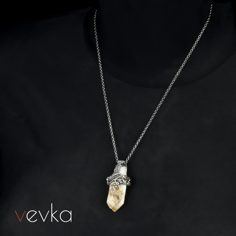 Citrine Pendant 'Gifted' - Image 8