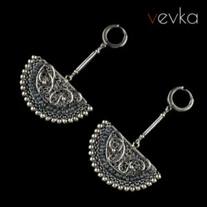 Sapphire Earrings 'Caravaggio'