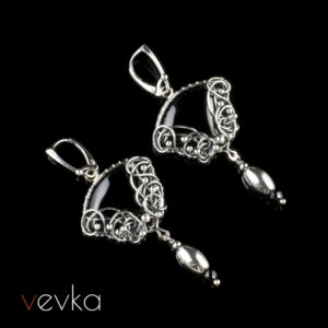 Onyx Earrings 'Visit Me in My Dreams"
