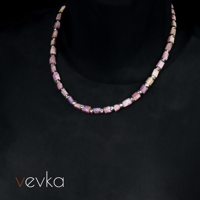 Ruby Necklace 'Lilith' - Image 4