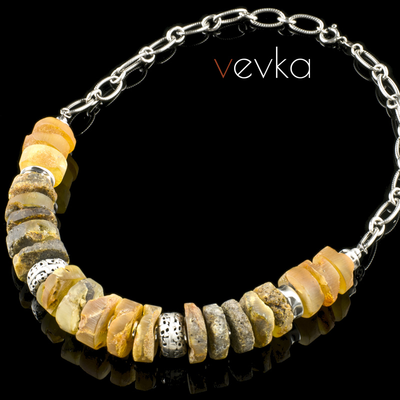 Amber Necklace 'The Lighthouse'