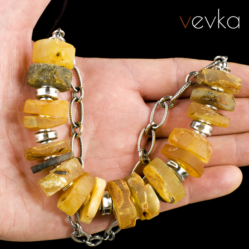 Amber Necklace 'The Lighthouse'II - Image 3