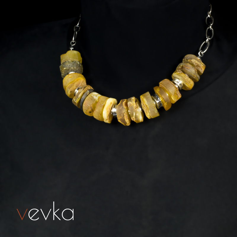 Amber Necklace 'The Lighthouse'II - Image 4