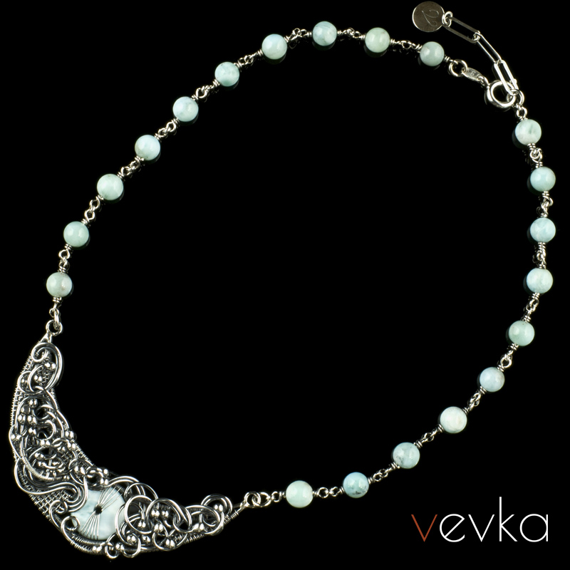 Larimar Necklace 'Paradise Hills' - Image 2