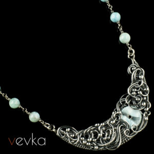Larimar Necklace 'Paradise Hills'