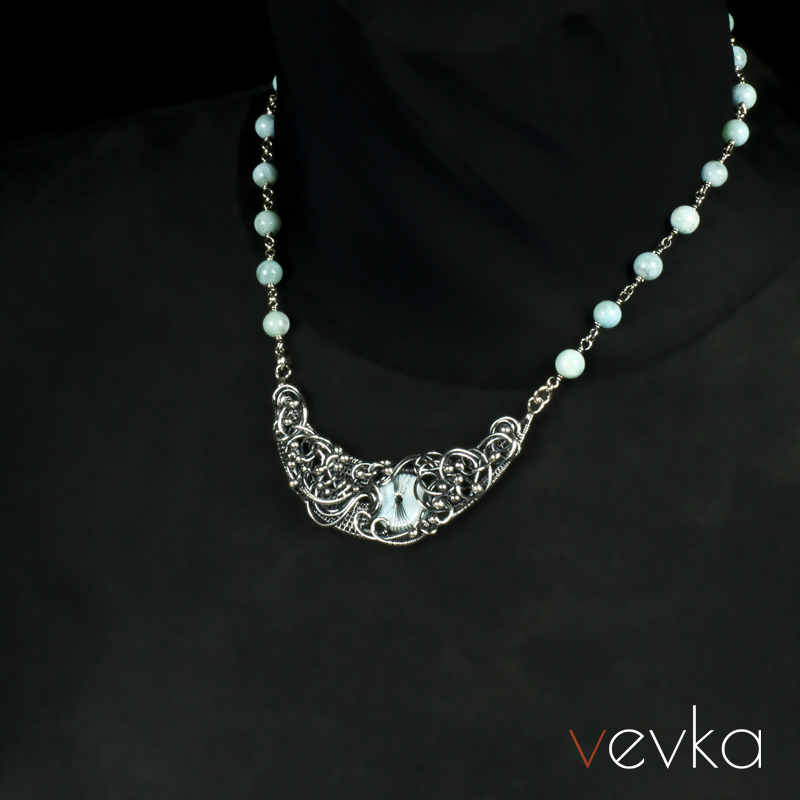 Larimar Necklace 'Paradise Hills' - Image 5