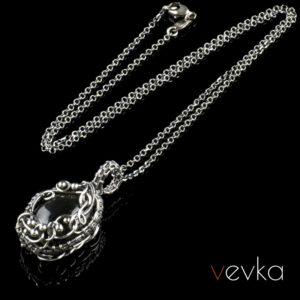 Star Diopside Pendant 'The Night Watch'