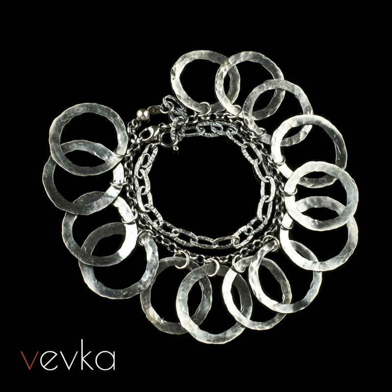 Silver Bracelet 'Vikings' - Image 2