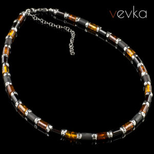 Men's Amber Necklace 'Birth of a Legend'