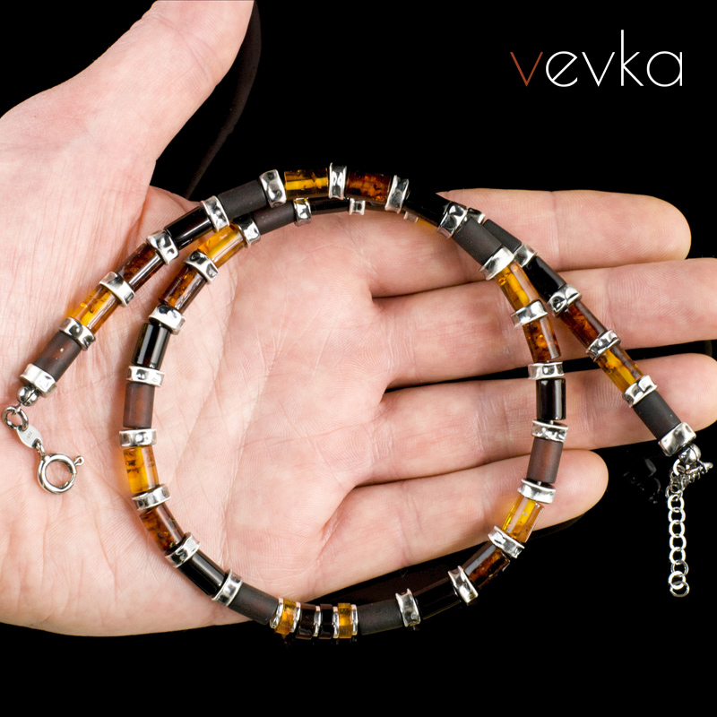 Men's Amber Necklace 'The Titans' - Image 3