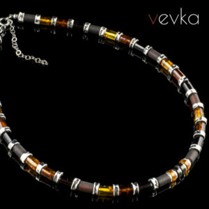 Men's Amber Necklace 'The Titans'