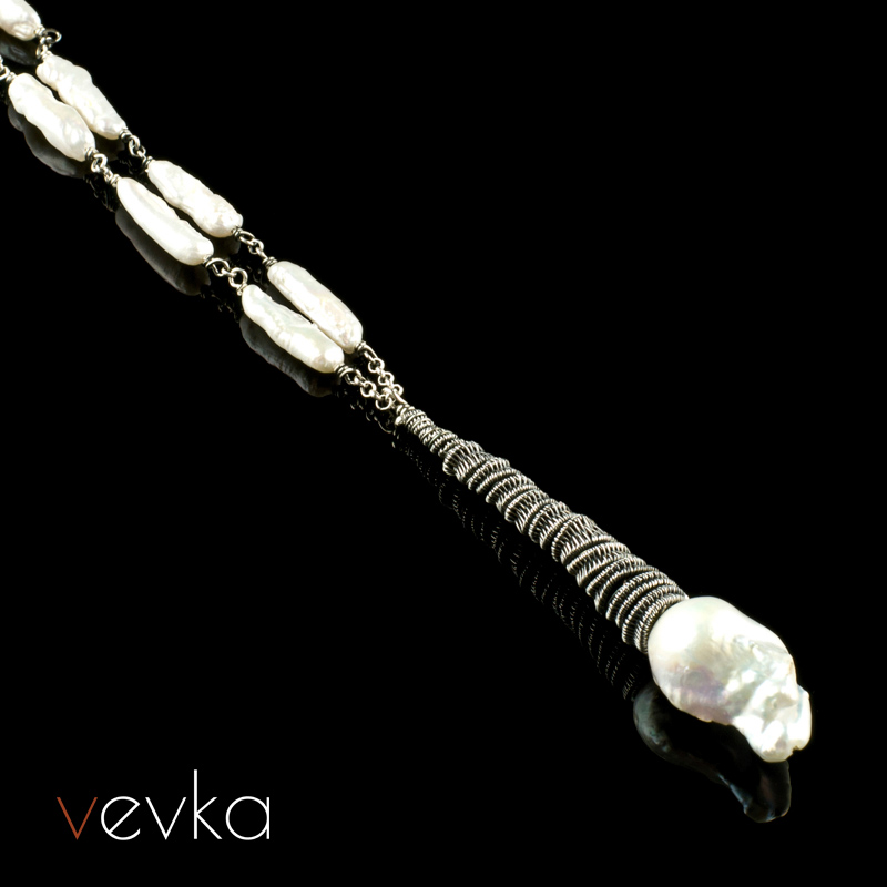 Pearl Necklace 'White Princess' - Image 5