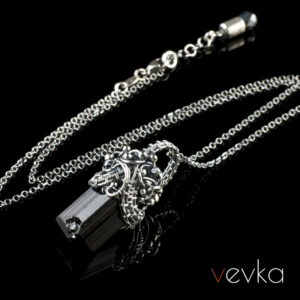Black Tourmaline Pendant 'The Emanation of Power'