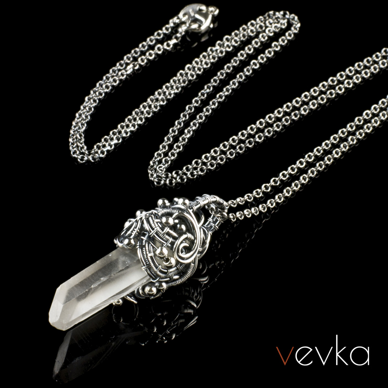 Rock Crystal Pendant 'Time of Hope' - Image 4