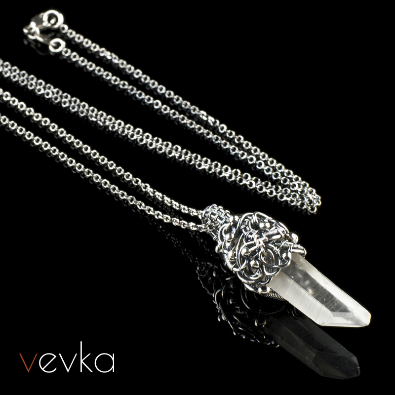 Rock Crystal Pendant 'Time of Hope' - Image 3