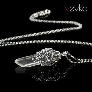 Rock Crystal Pendant 'Time of Hope'