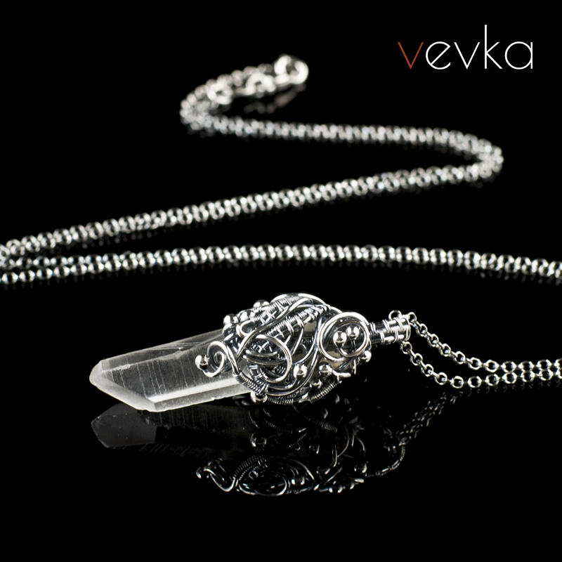 Rock Crystal Pendant 'Time of Hope'