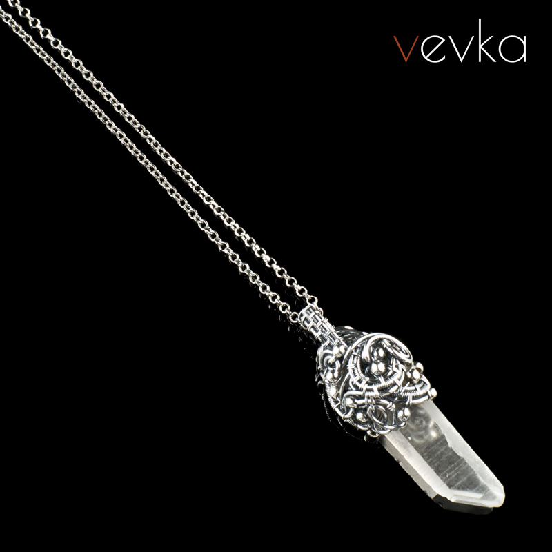 Rock Crystal Pendant 'Time of Hope' - Image 5